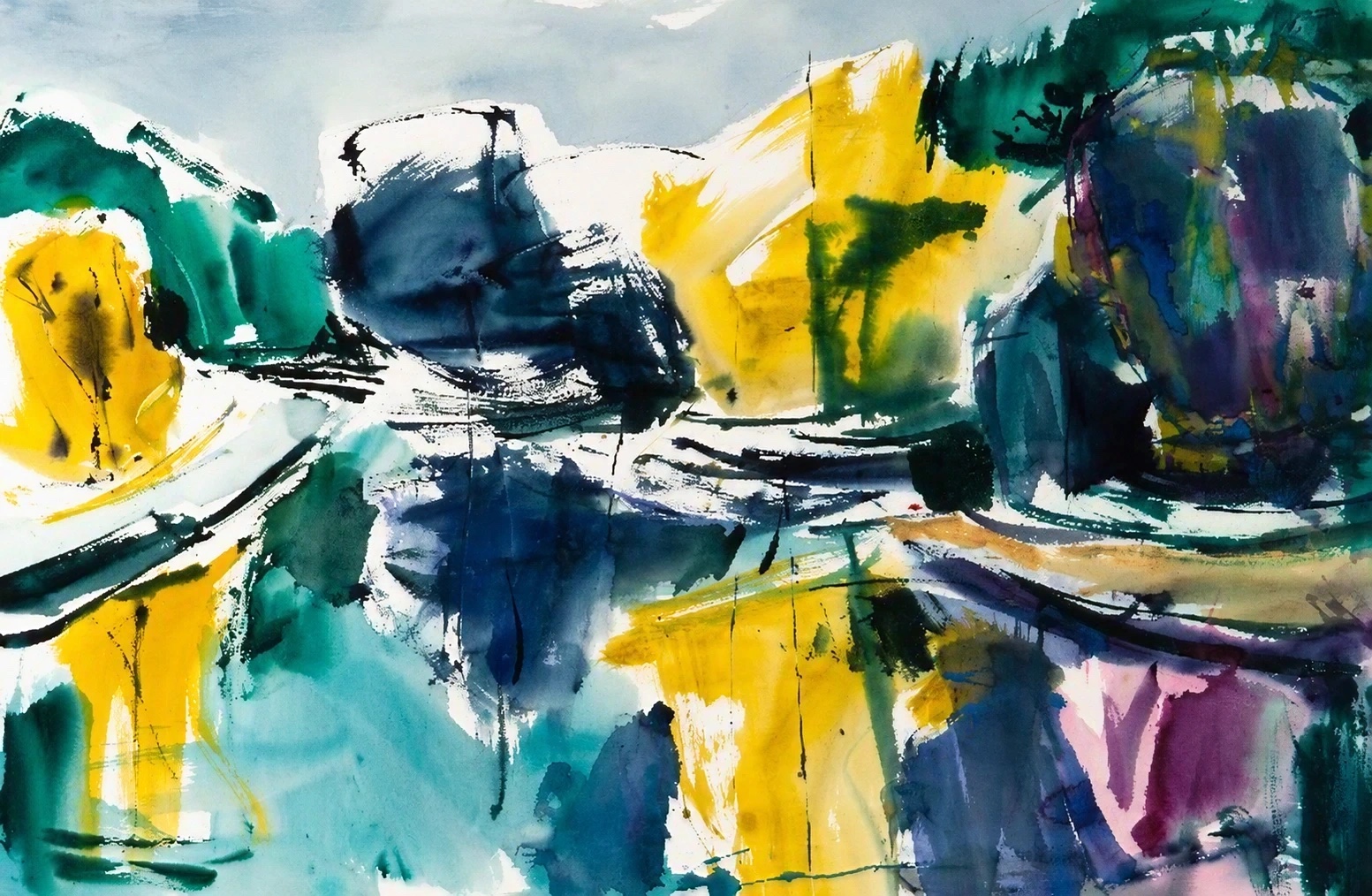 Aquarel van Johan Meeske, 2018 – 2019.